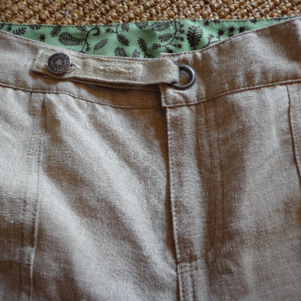Nwt Isis Do-Be Capri Shiitake 4 Adjustable Waist - image 3